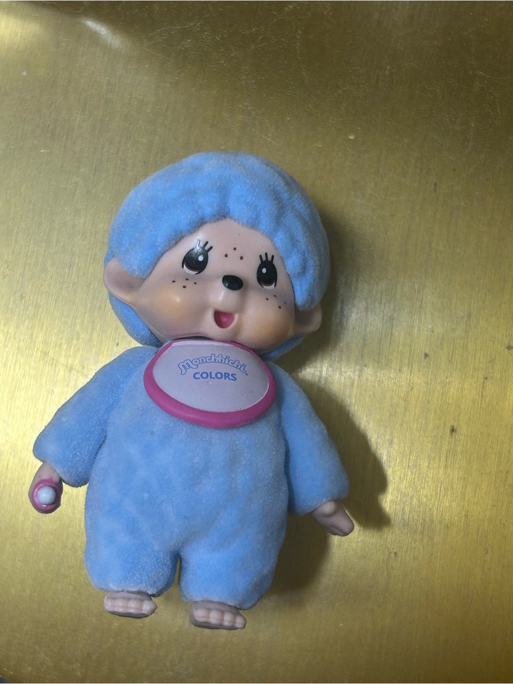 Monchhichi Colors blue figurine